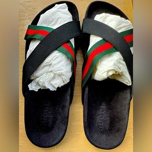 Gucci men’s sandals size 8